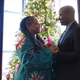 AphroChic’s Jeanine Hays and Bryan Mason at home for the holidays (Chinasa Cooper for AphroChic)
